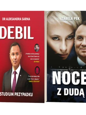 Zestaw książek Duda od przodu i tyłu: Debil. Studium przypadku + Noce z Dudą