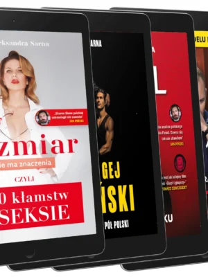 Zestaw książek dr Aleksandry Sarny